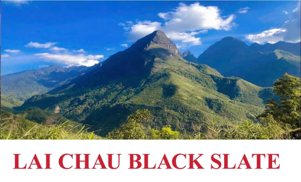 Đá Đen Slate Lai Châu | Đá Slate Đa Sắc Lai Châu